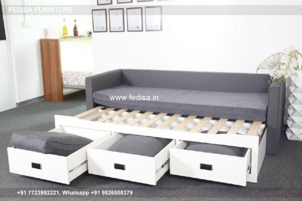 Solid Wood Sofa Beds Small L Shaped Sleeper Sofa Simple Sofa Set Wooden Bedroom Interior