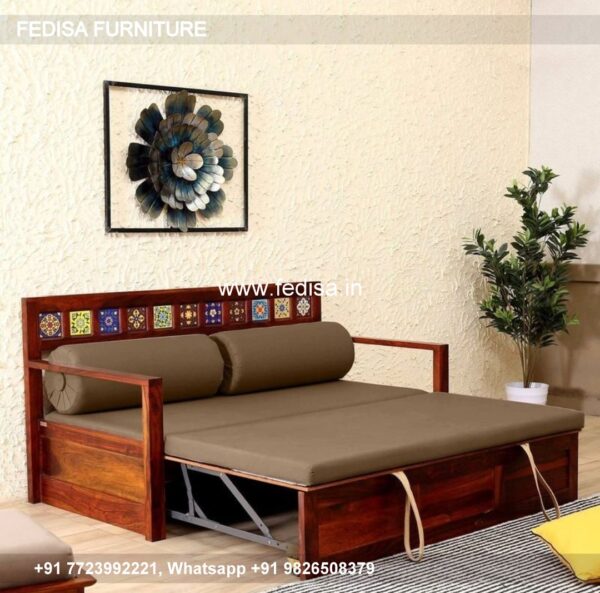 Solid Wood Sofa Cum Bed Couch Sets For Sale L Shape Wooden Sofa Dressing Table Design Latest