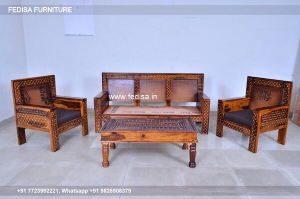 Top Wooden Sofa Cum Bed Furniture Sofa Set Wooden Setty Dark Gray Bedroom