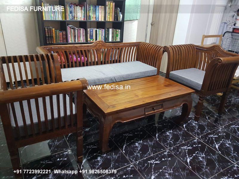 Solid Wood Sofa Cum Beds Velvet Couch Set Wooden Sofa Set Couple Bedroom Interior Design