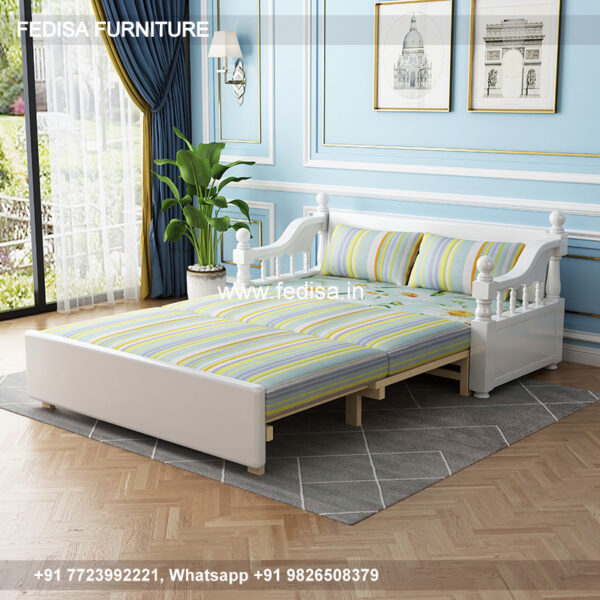 Solid Wood Sofa Cum Bed Green L Shaped Couch Olx Sofa Set Wooden Small Bedroom Interior Ideas