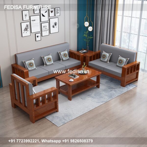 Sofa Cum Bed Sofa Lakdi Ka Wooden Sofa Cushion Set Price Large Bedroom Interior Design