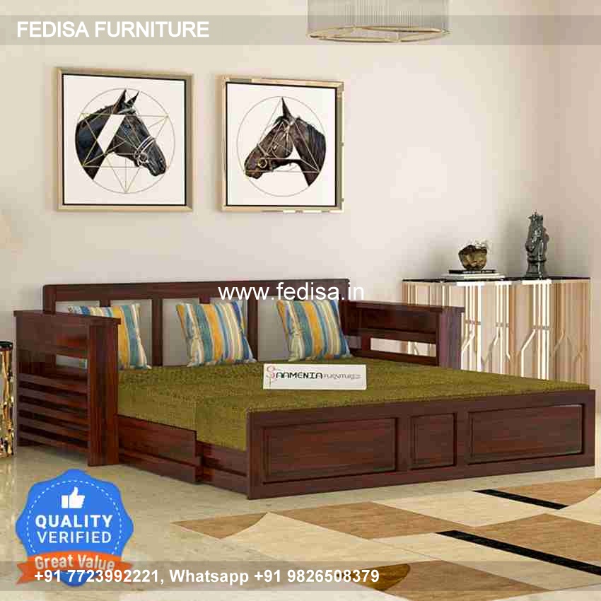 Wooden Sofa Cum Bed L Shape Small Sofa Damro Wooden Sofa Set Small