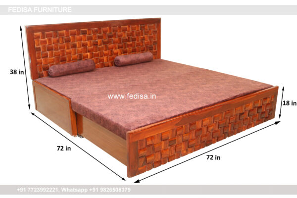 Solid Wood Sofa Cum Bed Wooden Sofa Set Below 5001 Wooden Frame Sofa Set Bedroom Interior Drawing
