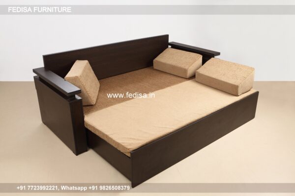 Solid Wood Sofa Cum Bed Modern Living Room Furniture Set Flipkart Wooden Sofa Set One Wall Gray Bedroom