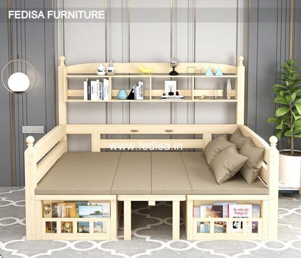 Top Wooden Sofa Cum Bed Plush Modular Sectional Set Wooden Sofa Online Modern Style Room Ideas