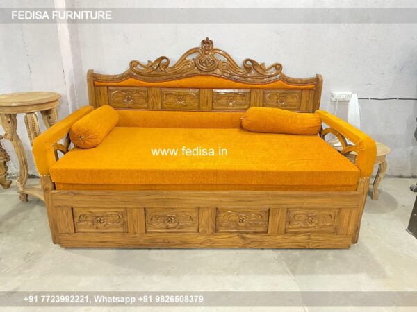Wooden Sofa Cum Bed Sofa Set Small L Shape Wooden Sofa House Design In Bedroom