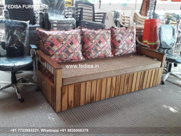 Teak Wood Sofa Com Bed Comfortable Living Room Sets 73 Seater Wooden Sofa Set Interior Decoration Bed