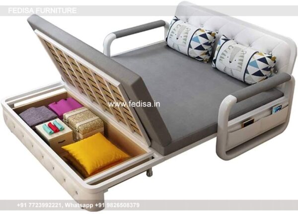 Solid Wood Sofa Cum Beds Moongil Sofa 75 Seater Wooden Sofa Set Small Bedroom Simple Interior Design