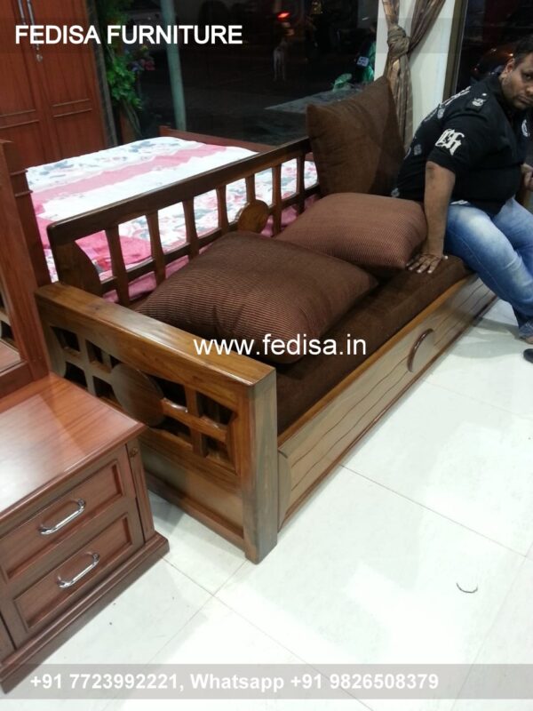 Solid Wood Sofa Cum Bed L Sofa Leather Wooden Sofa Set Price Modern Guest Room Interior Design