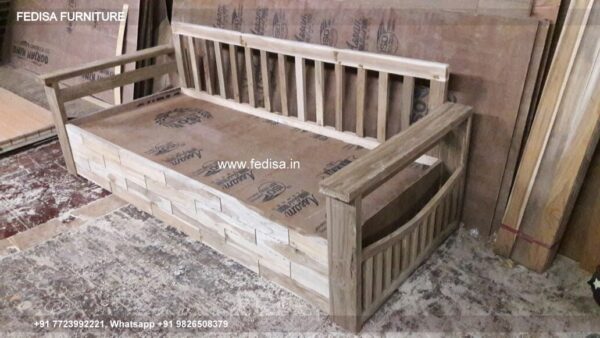 Solid Wood Sofa Cum Beds Modern Style Sofa Set 81 Seater Wooden Sofa Set Romantic Bedroom Interior