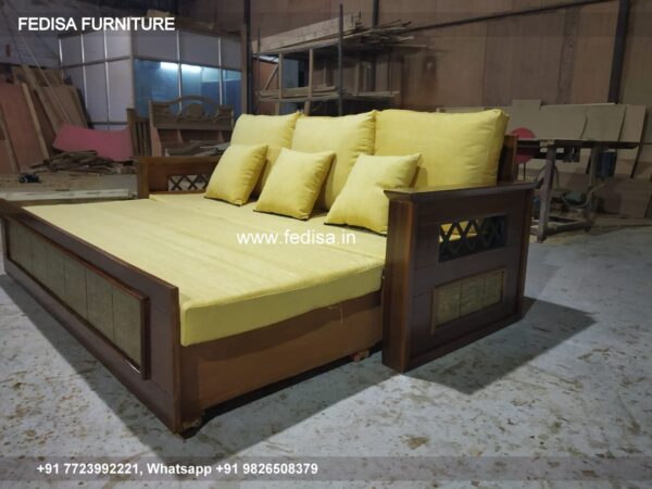 Wooden Sofa Cum Bed Made L Shape Sofa Designer Wooden Sofa Set Cottage Bedroom Interior Design