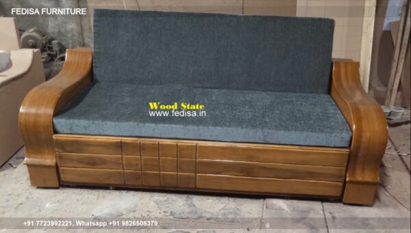 Solid Wood Sofa Beds Sofa And Chair Set Wooden Frame Sofa Set 2 Bed Flat Interior Design