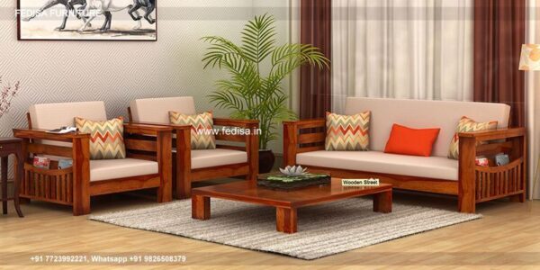 Solid Wood Sofa Cum Bed Mini Sofa Set Wooden Street Sofa Set Bohemian Interior Bedroom