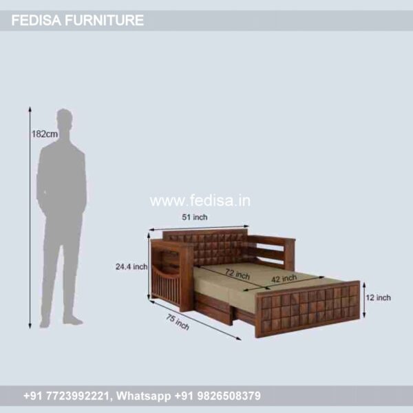 Solid Wood Sofa Cum Beds Full Living Room Sets Wooden Sofa Price Modern Room Ideas