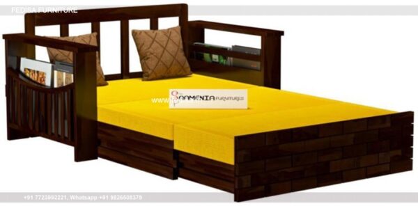 Wooden Folding Sofa Bed 5 Seater Sofa Under 5000 Wooden Frame Sofa Set Latest Bed Design 2021