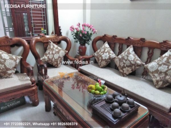 Wooden Sofa Set Wooden Latest Sofa Set No-0107 Godrej Wooden Sofa