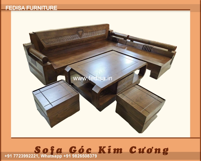 Wooden Sofa Set Wooden Setty Set No-0182 Royal Oak Wooden Sofa Set