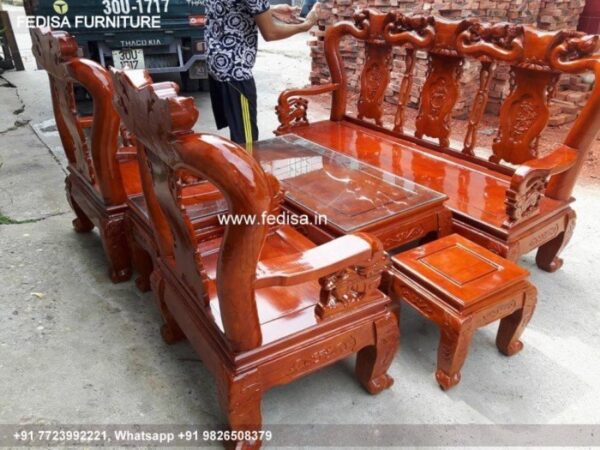 Wooden Sofa Set Wooden Royal Blue Sofa Set No-0212 Wooden Corner Sofa Set