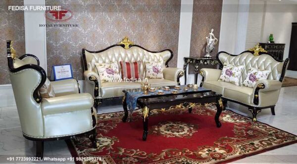 Wooden Sofa Set Wooden Curved Sofa Set No-0243 Maharaja Wooden Sofa Set