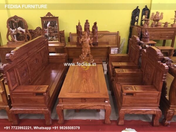 Wooden Sofa Set Wooden Best L Shaped Sofa No-0250 L Shape Wooden Sofa Set