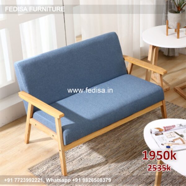 Wooden Sofa Set Wooden L Shape Chair No-0272 Urban Wooden Ladder Sofa
