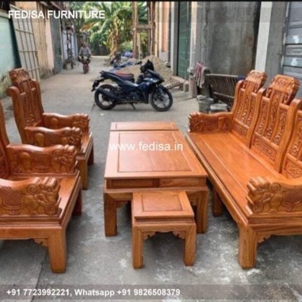 Wooden Sofa Set Wooden Plywood Sofa Set No-0369 Wooden Sofa 5 Seater