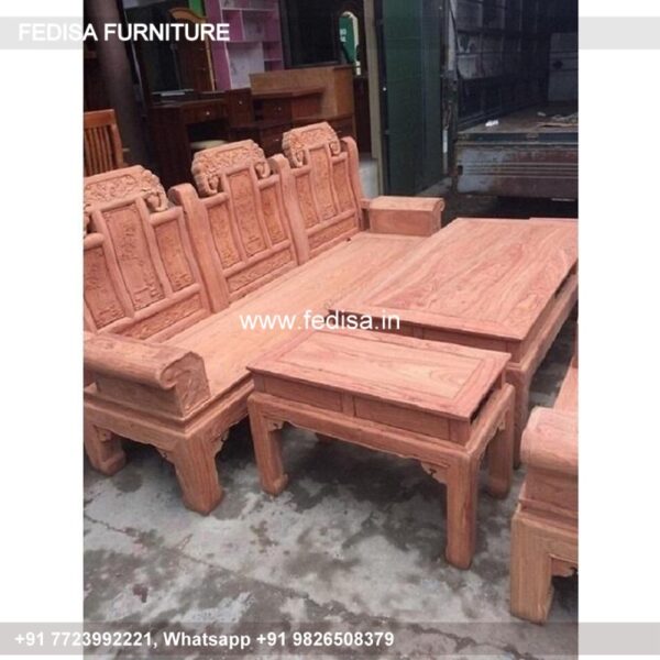Wooden Sofa Set Wooden Green L Shaped Sofa No-0457 Wooden Sofa Set Price