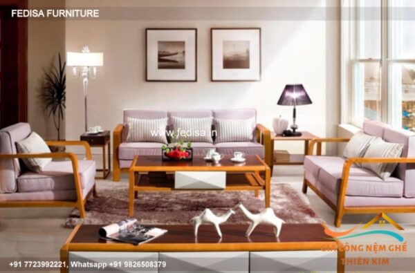 Wooden Sofa Set Wooden Leather Sofa Sets For Living Room No-0491 Best Wooden Sofa