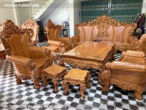 Wooden Sofa Set Wooden American Sofa Set No-0612 Wooden Carved Sofa Set