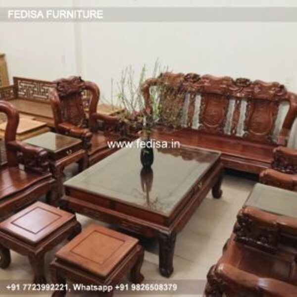 Wooden Sofa Set Wooden Amazon India Sofa Set No-0620 Modern Wooden Sofa Set