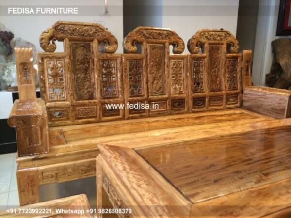Wooden Sofa Set Wooden Style Spa Sofa Set No-0651 Wooden Sofa Set