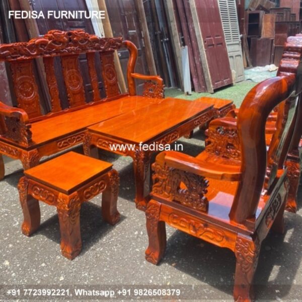 Wooden Sofa Set Wooden 7 Seater Sofa L Shape No-0679 Wooden Sofa Set Amazon