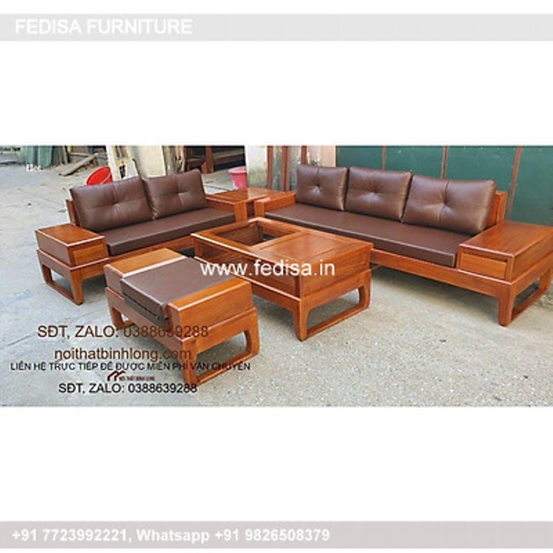 Wooden Sofa Set Wooden Cheap Living Room Table No-0771 Wooden Sofa Set Low Price
