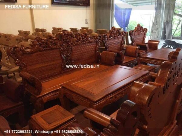 Wooden Sofa Set Wooden Bharat Lifestyle L Shape Sofa No-0921 Damro Wooden Sofa Set