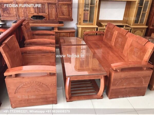 Wooden Sofa Set Wooden Ethnic Sofa Set No-0924 Corner Sofa Set Wooden