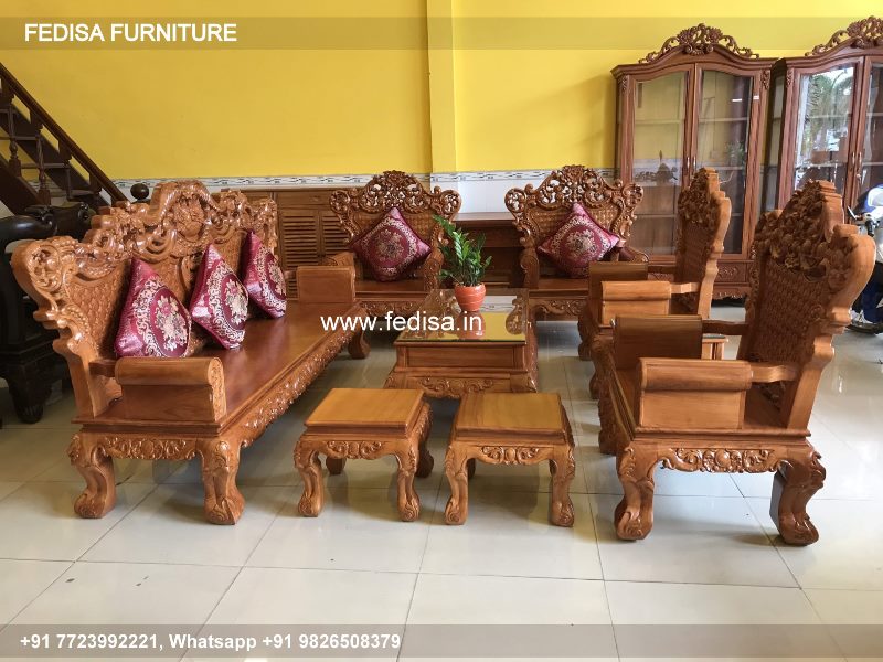 Wooden Sofa Set Wooden L Shape Sofa Set Under 15000 No0944 Wooden