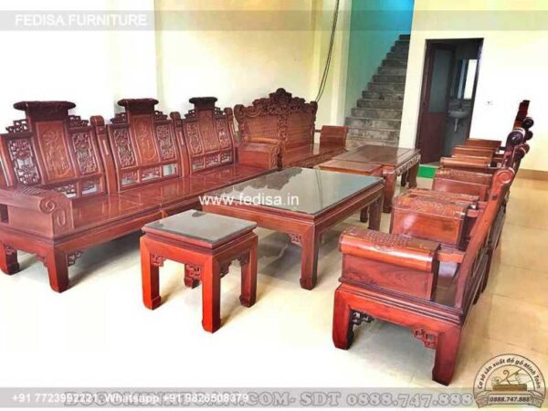 Wooden Sofa Set Wooden 3 Seater 2 Seater Sofa Set No-0972 20 Seater Wooden Sofa Set