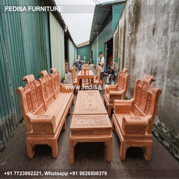 Wooden Sofa Set Wooden 3 Seater Steel Sofa No-0984 Wooden Sofa Cushion Price