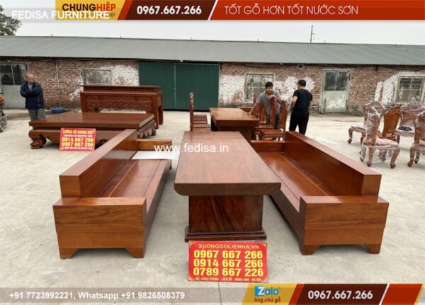 Wooden Sofa Set Wooden Plush Modular Sectional Set No-0988 Wooden Sofa Online