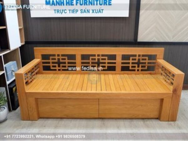 Wooden Sofa Set Wooden Coffee Color Sofa Set No-0990 Wooden Sofa Cushion Set