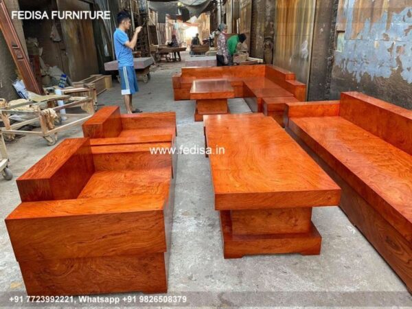 Wooden Sofa Set Wooden Green Leather Sofa Set No-1015 Latest Wooden Sofa