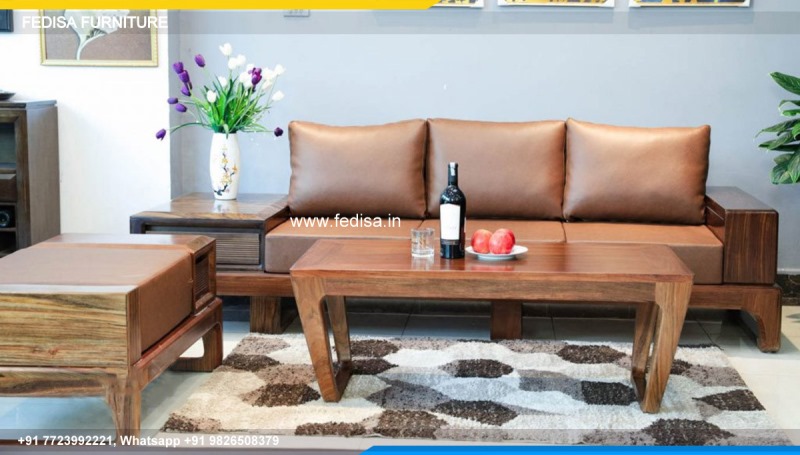 Wooden Sofa Set Wooden Blue L Shaped Sectional No-1024 Wooden Sofa Set Price Below 20015