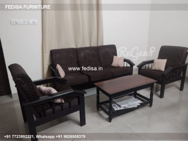 Wooden Sofa Set Wooden Tata Furniture Sofa Set No-1043 Wooden Corner Sofa