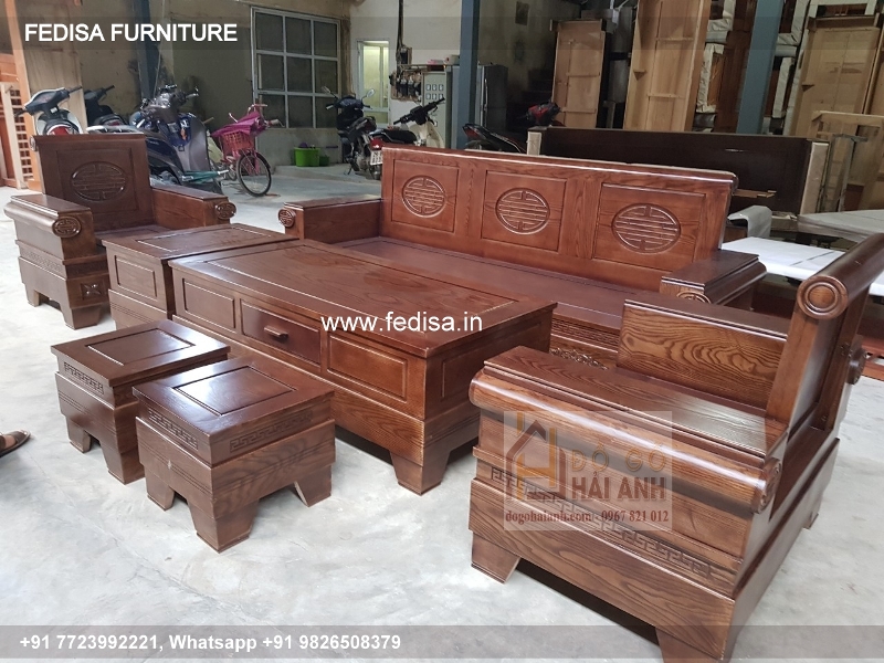 Wooden Sofa Set Wooden Sofa Set Ki Price No-1086 Cushion For Wooden Sofa Set