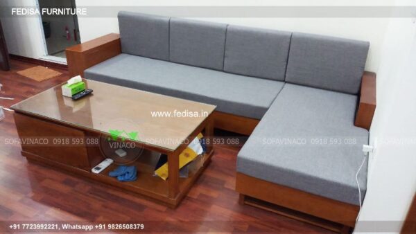 Wooden Sofa Set Wooden Grand Sofa Set No-1158 Designer Wooden Sofa Set