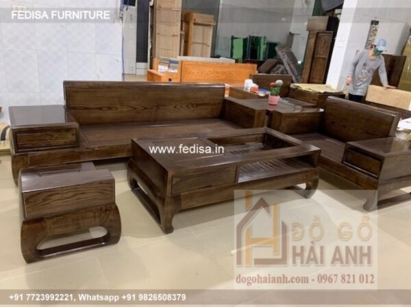 Wooden Sofa Set Wooden Velletri Pewter Living Room Set No-1162 Second Hand Wooden Sofa
