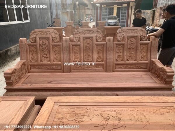 Wooden Sofa Set Wooden New Trend Sofa Set No-1188 Wooden Sofa Set For Living Room