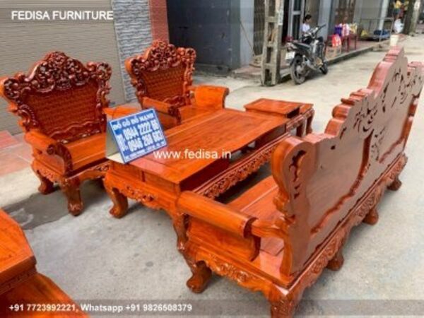 Wooden Sofa Set Wooden Small Sofa Set For Bedroom No-1205 Modern Wooden Sofa Set