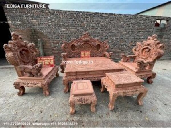 Wooden Sofa Set Wooden High Back Sofa Sectional No-1270 Modern Wooden Sofa Set